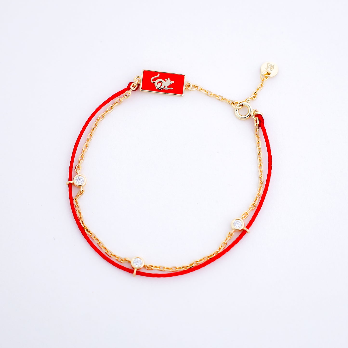 Rat Red String Good Luck Bracelet