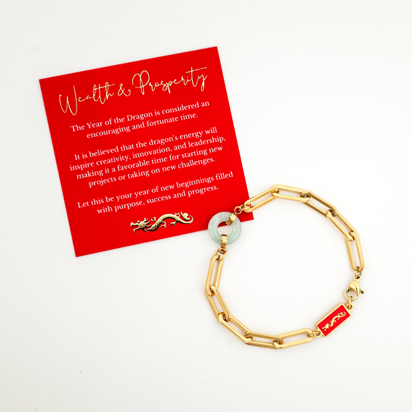 Dragon Happiness & Wealth Bracelet