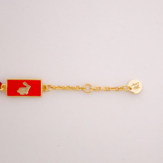 Rabbit Red String Good Luck Bracelet