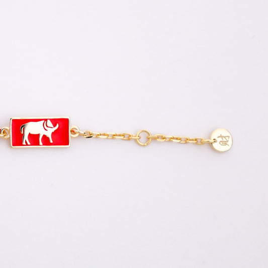 Ox Red String Good Luck Bracelet