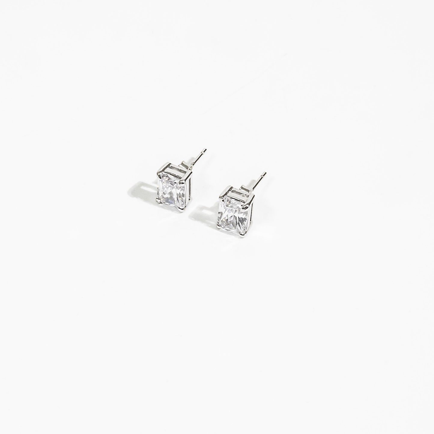 White Gold BOSS Stunning Studs Earrings