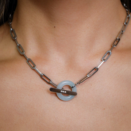 Silver Fortune's Link Necklace