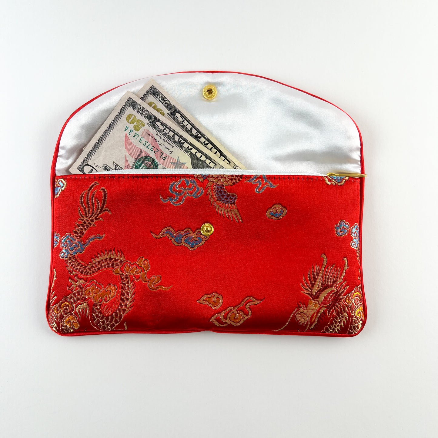 'Pocket of Prosperity' Satin Money Envelope