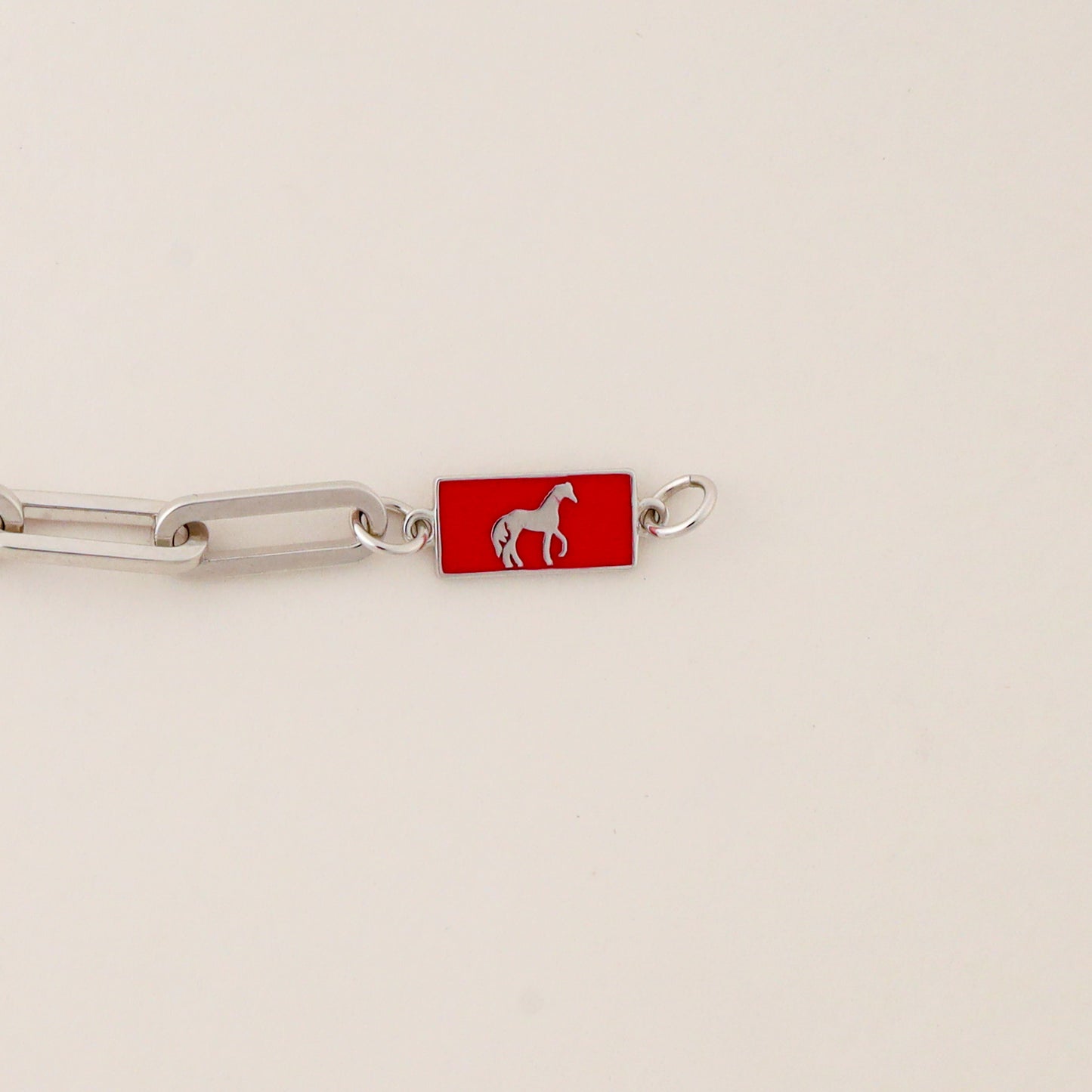 Silver Horse Happiness & Wealth Bracelet