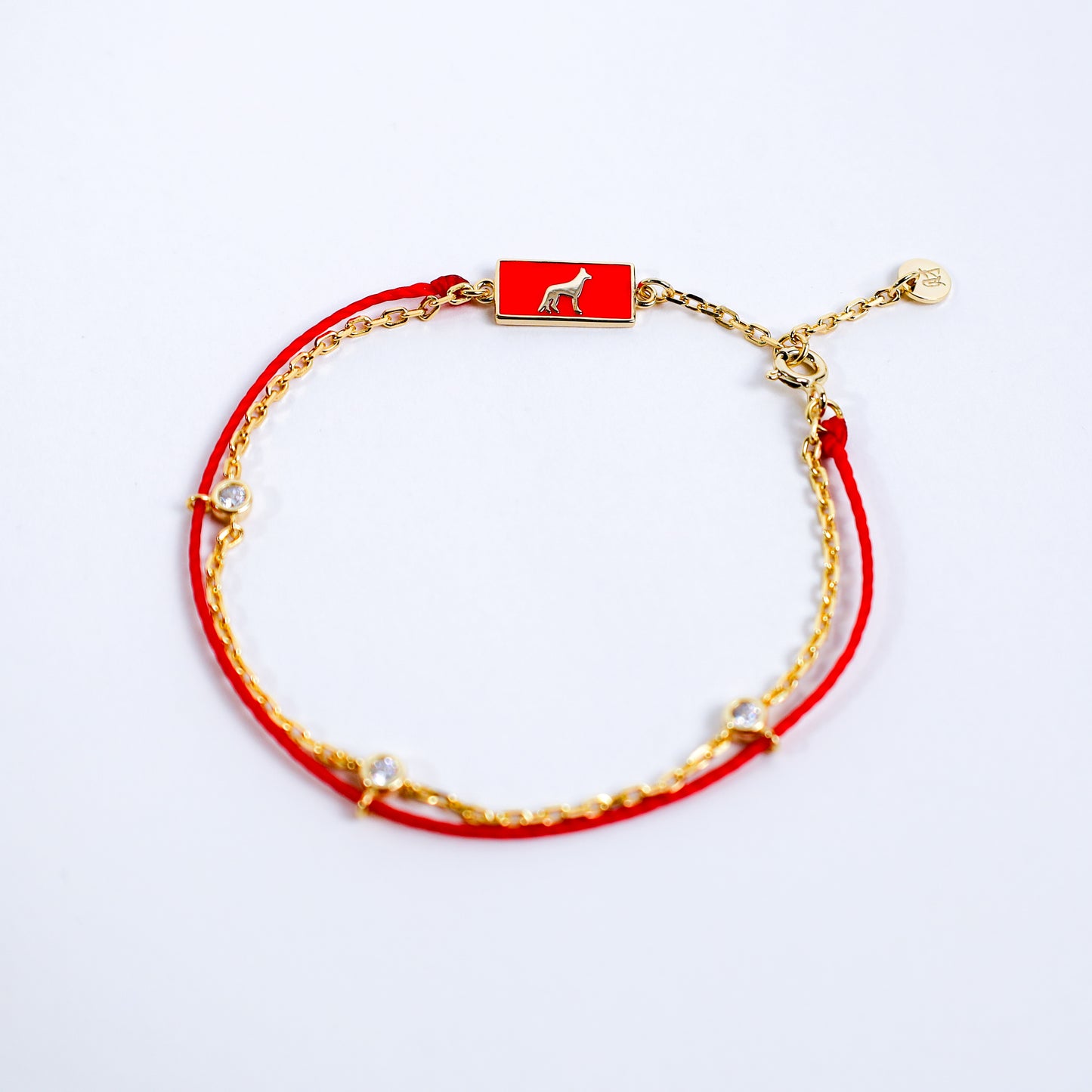 Dog Red String Good Luck Bracelet