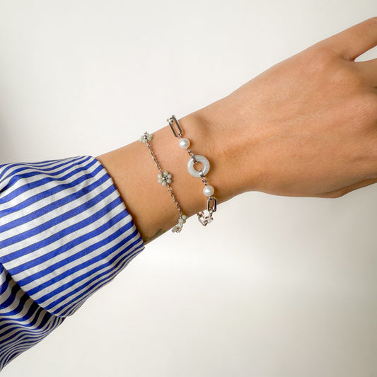 Silver Harmony & Joy Bracelet