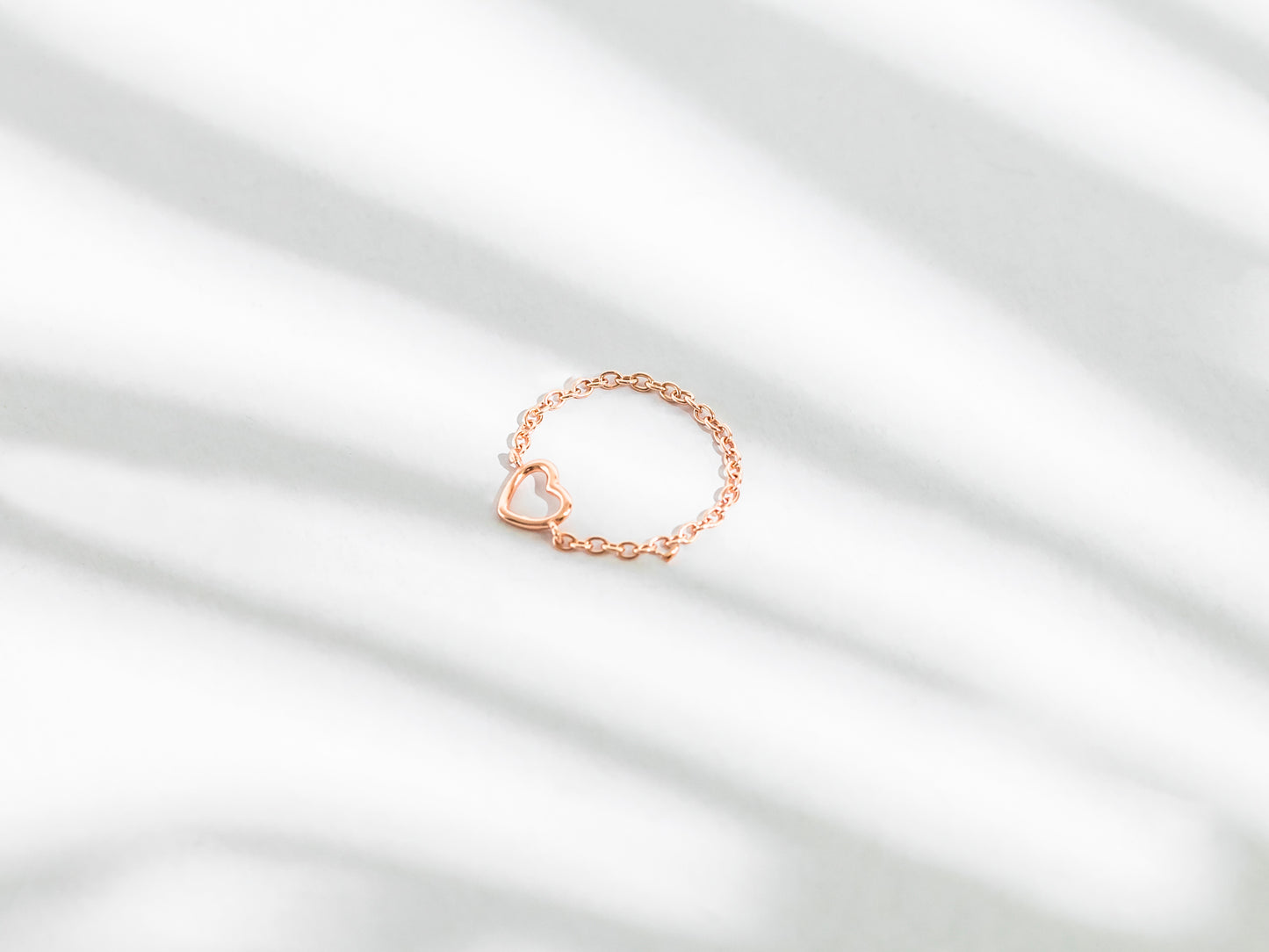 Self-Love Collection - Rose Gold Chain Ring