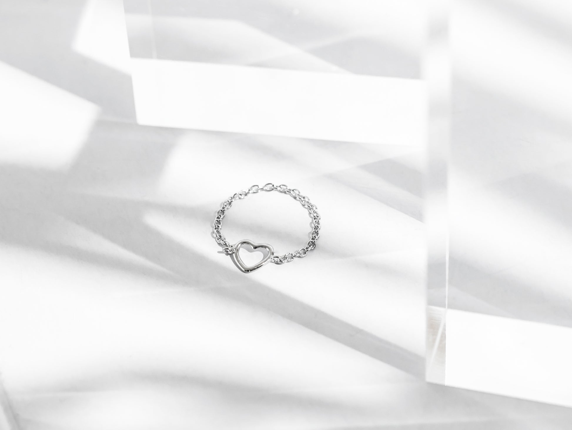 Self-Love Collection - Silver Chain Ring