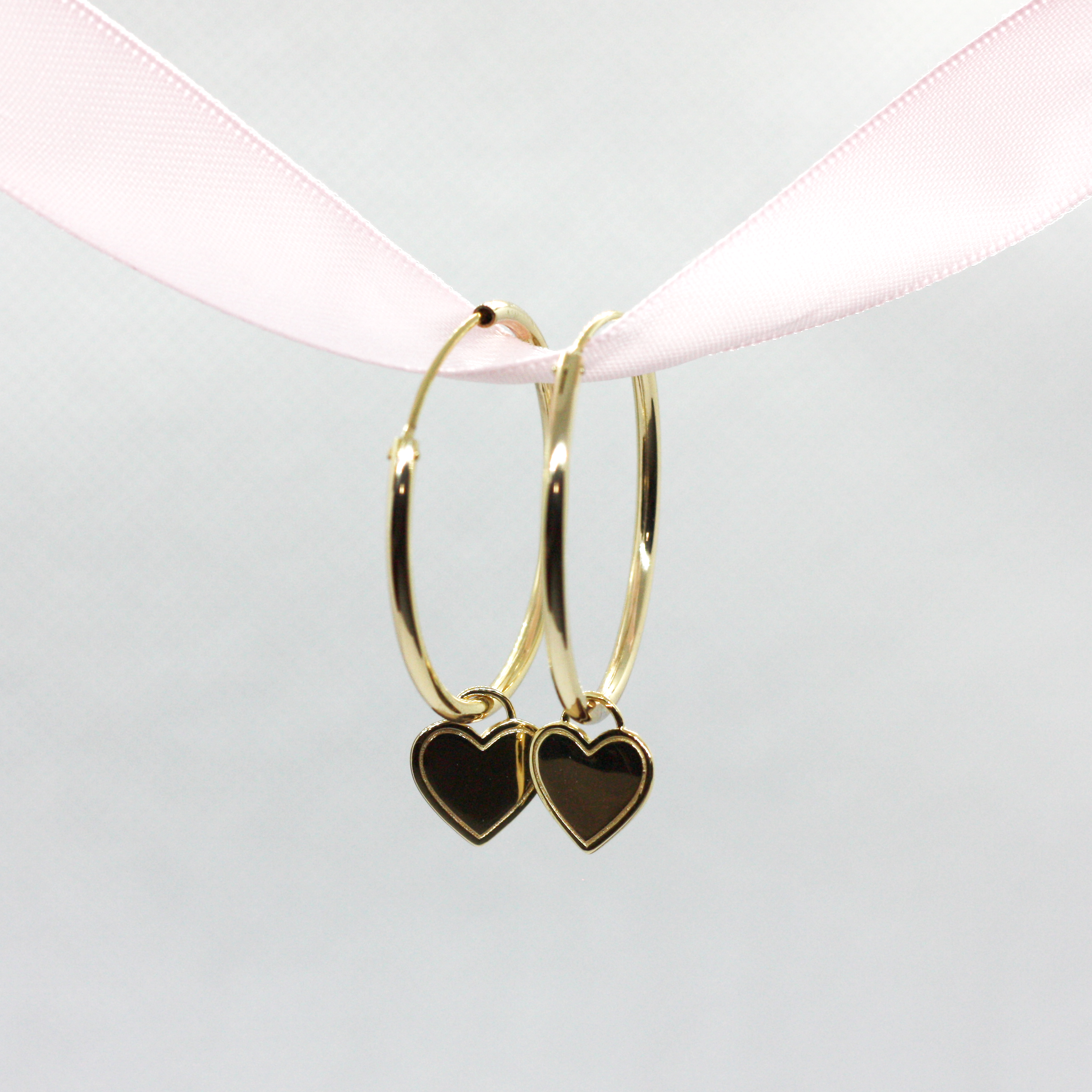 Self-Love Collection - Gold Hoop Earrings - Crowned