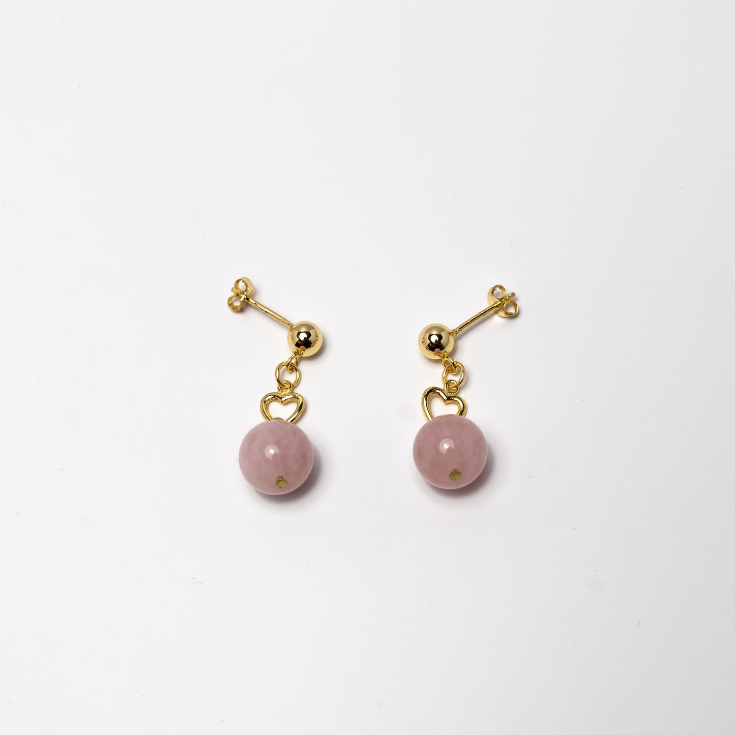 Glow Getter Rose Quartz Earrings