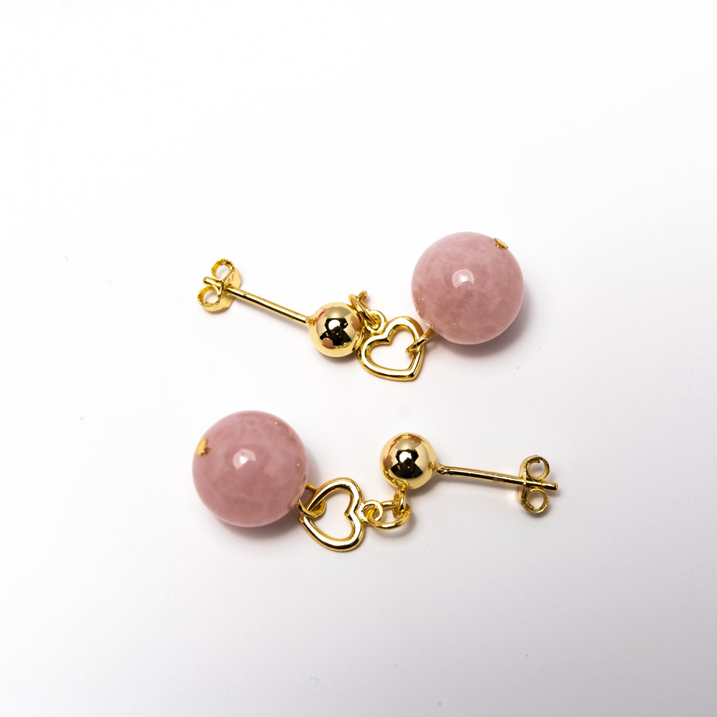 Glow Getter Rose Quartz Earrings