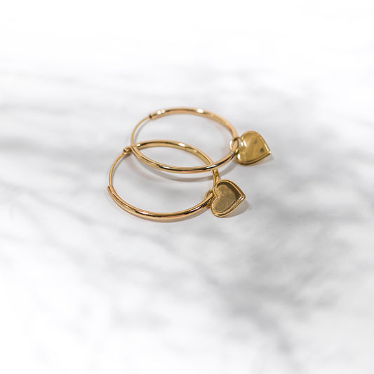 Self-Love Collection - Gold Hoop Earrings