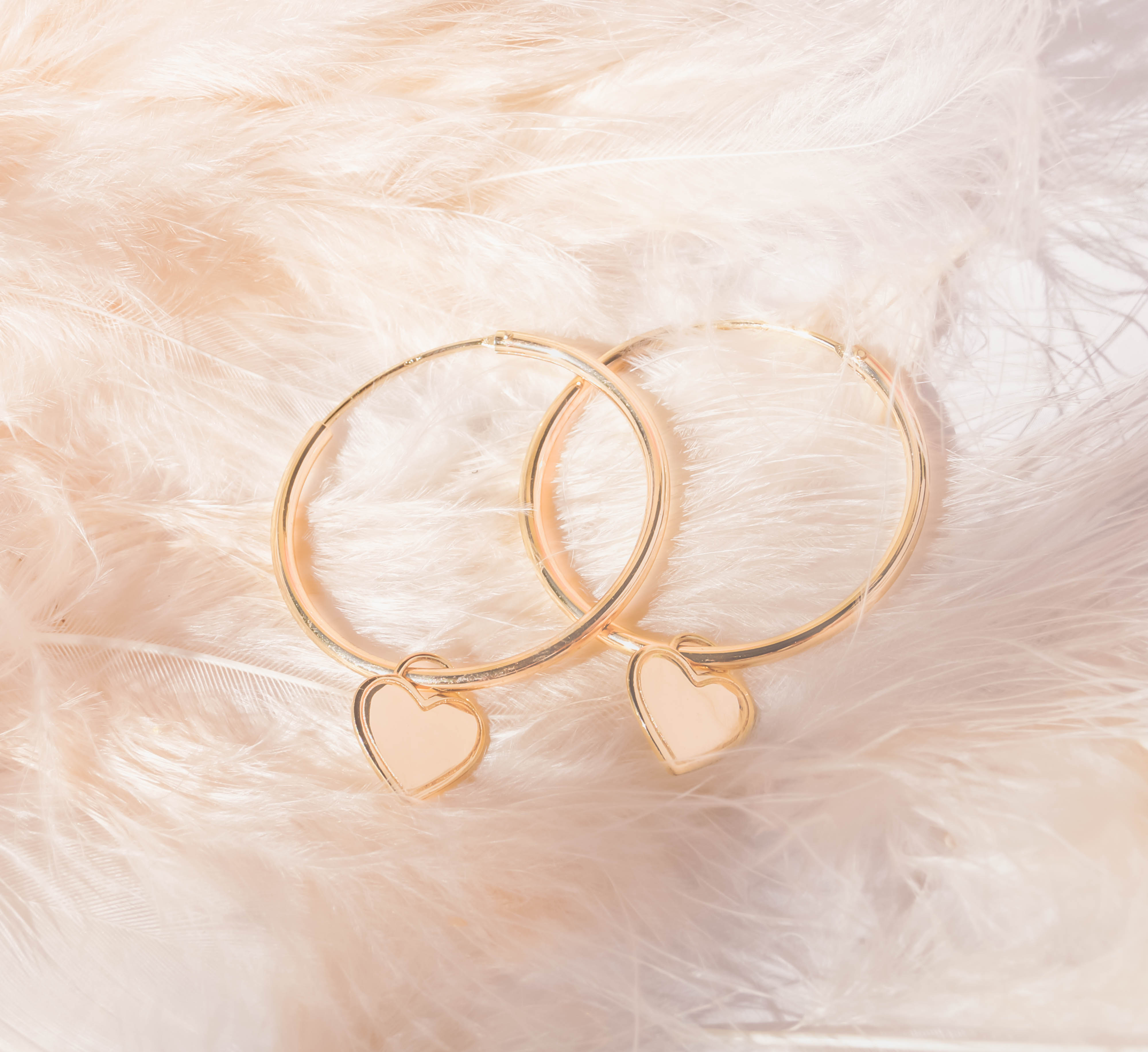 Self-Love Collection - Gold Hoop Earrings